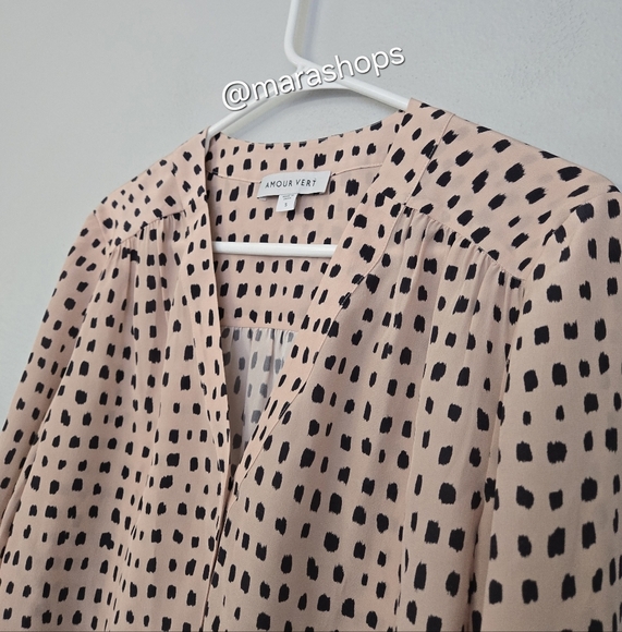 Amour Vert Kaya Washable Silk Blouse - Picture 4 of 9